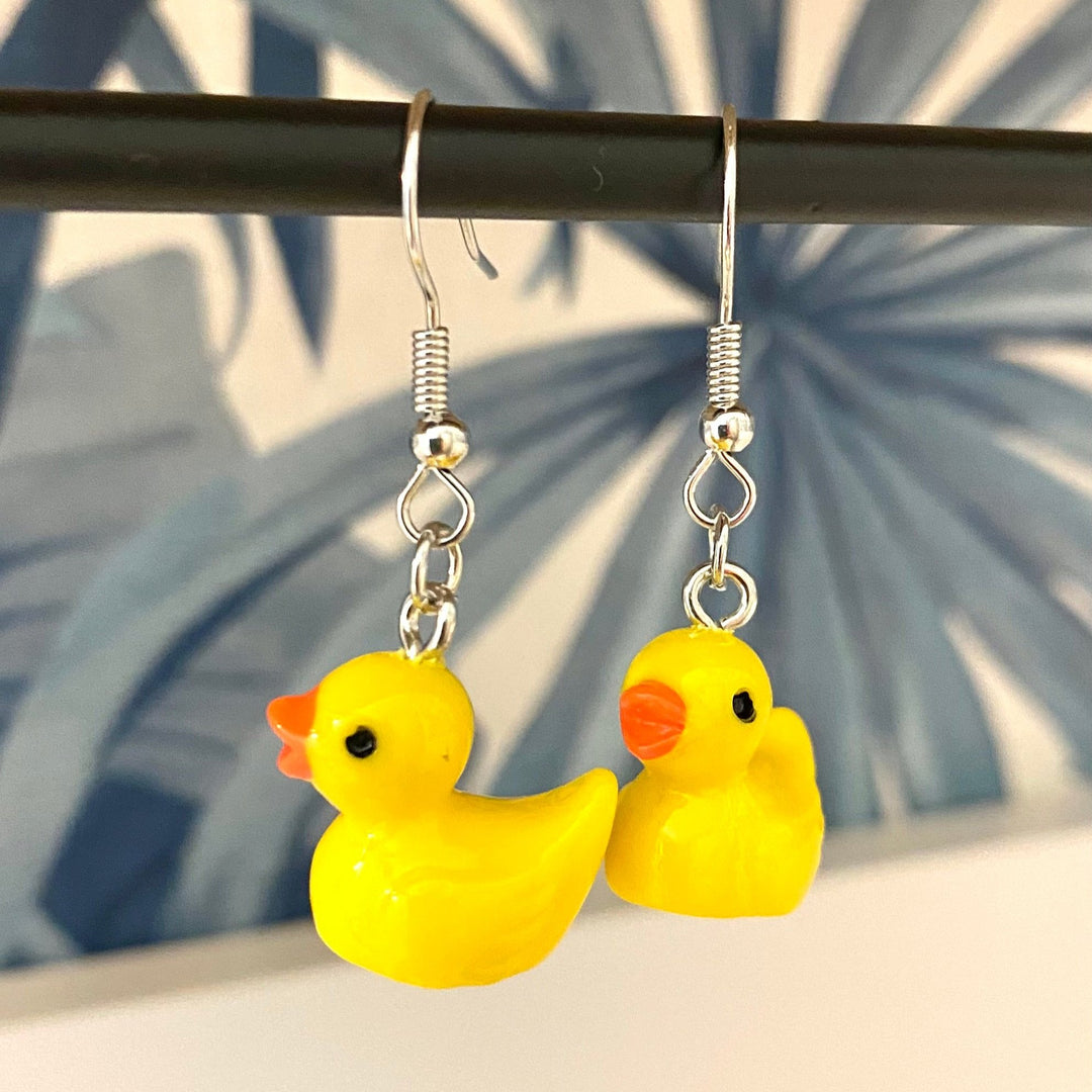 Duck Earrings