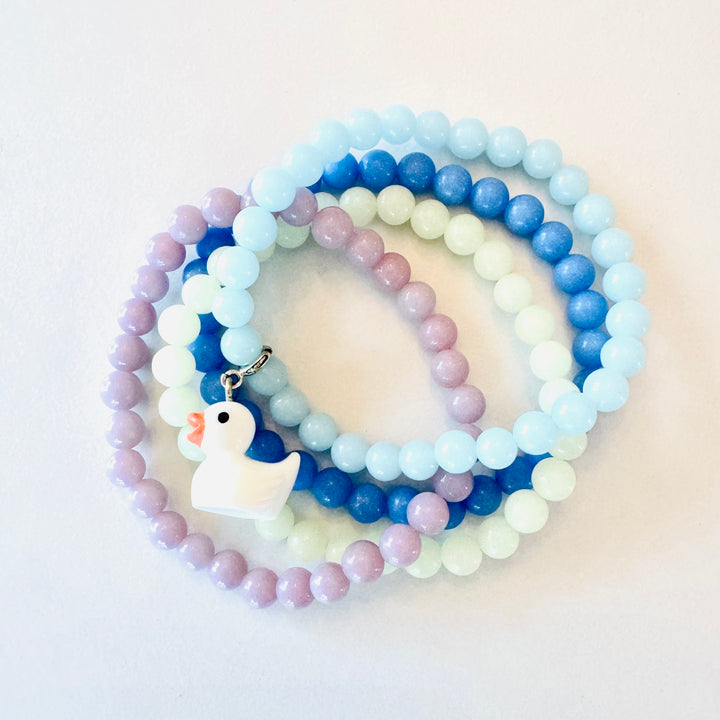 Glow Blue Bracelet Stack