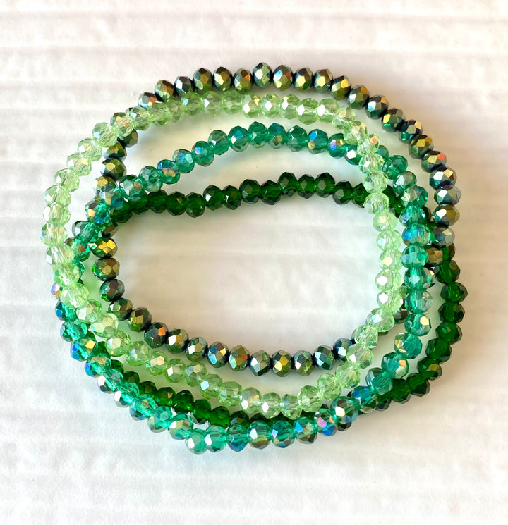 Pretty in Green Crystal Bracelet