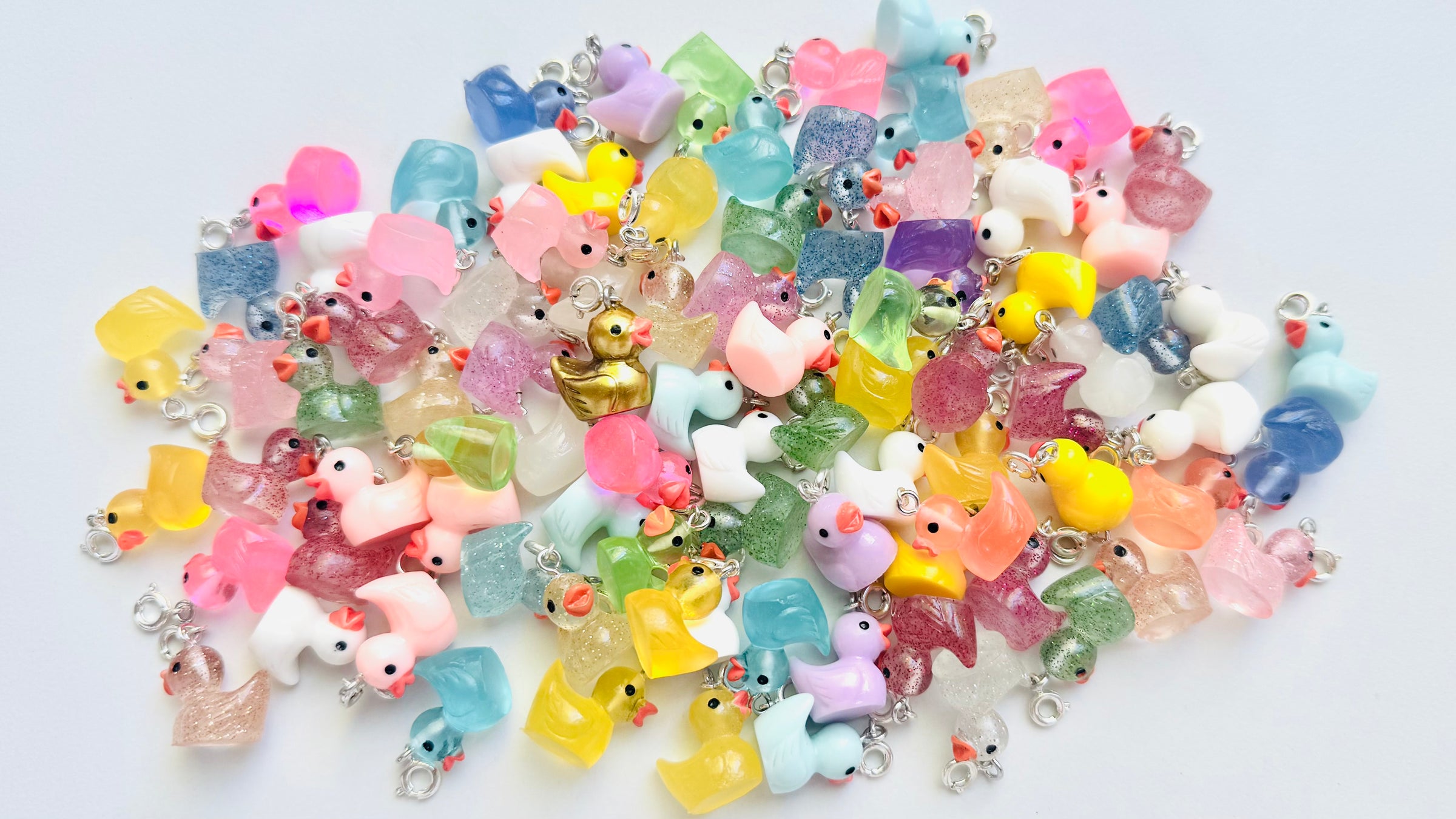 Lucky Duck Charms Image with the Golden duck