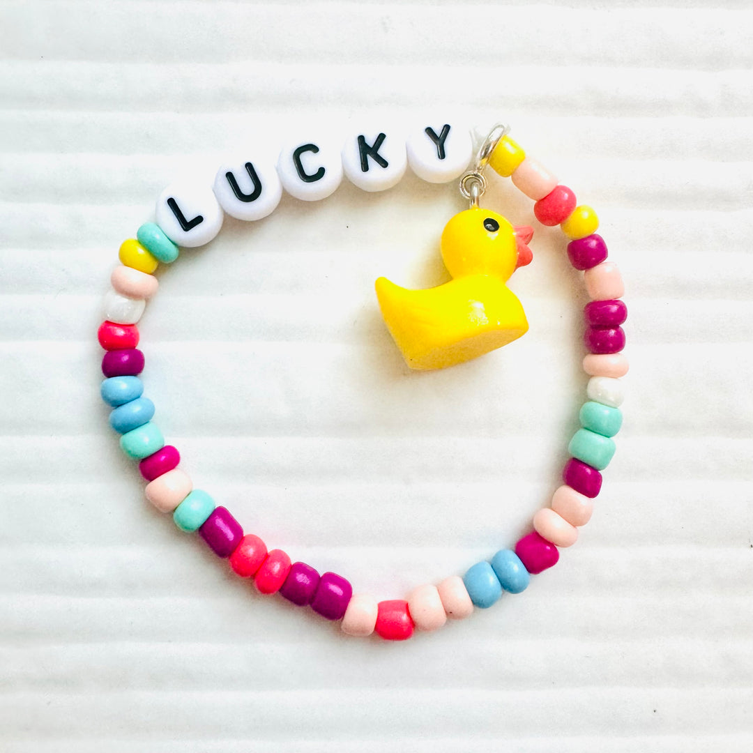 Lucky Rainbow Bead Bracelet