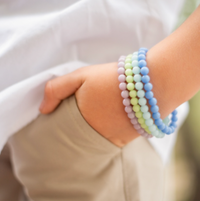 Glow Blue Bracelet Stack